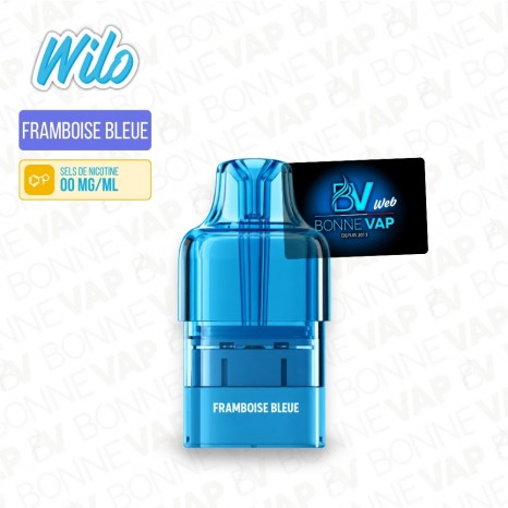 Cartouche Framboise Bleue - Wilo Boost - 00mg