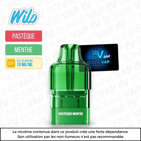 Cartouche Pastèque Menthe - Wilo Boost - 10mg