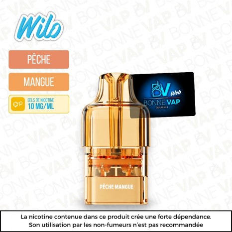 Cartouche Pêche Mangue - Wilo Boost - 10mg