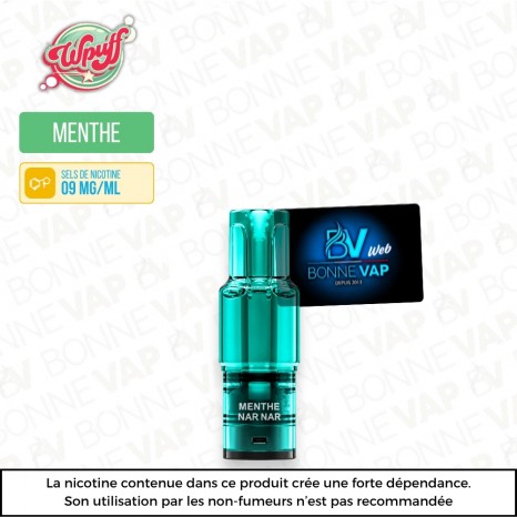 Cartouche Menthe Nar Nar  - Wpuff 2.0 - 09mg