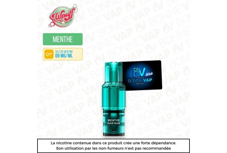 Cartouche Menthe Nar Nar  - Wpuff 2.0 - 09mg