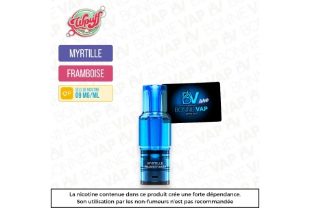 Cartouche Myrtille Framboyante - Wpuff 2.0 - 09mg
