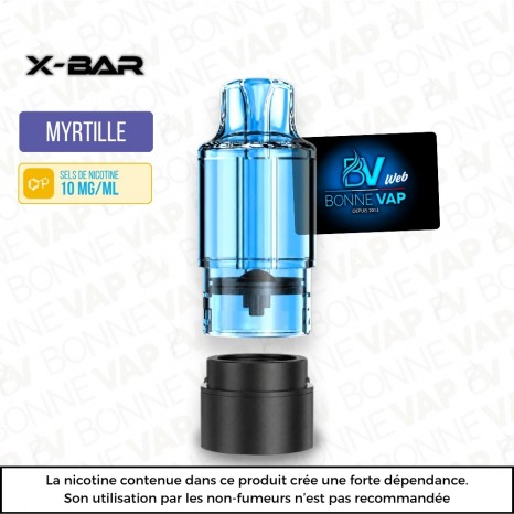 Cartouche Blueberry Ice - X-line - 10mg