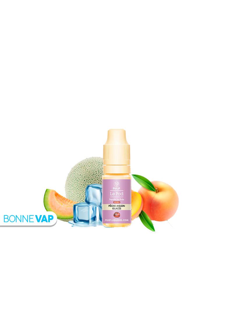 Pêche Melon Glacés 10ml "Sels" - Le Pod