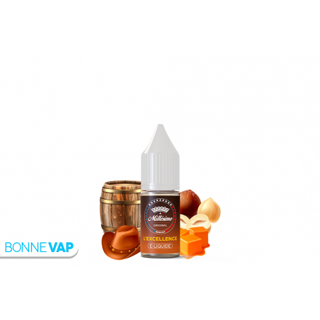 E liquide L'excellence aux sels de nicotine Millésime 10ml