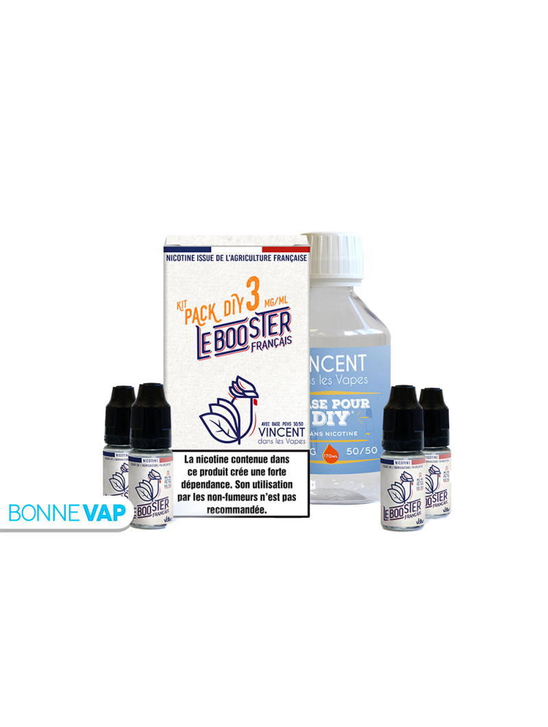 Pack DIY 3mg 210ml 50/50 - VDLV