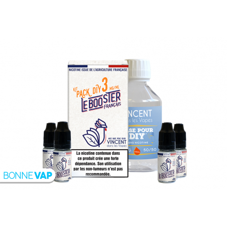 Pack DIY 3mg 210ml 50/50 - VDLV