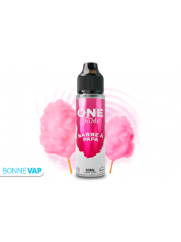 E-liquide Barbe à Papa de la gamme One Taste de chez E-Tasty en 50ml.