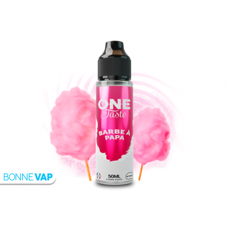 E-liquide Barbe à Papa de la gamme One Taste de chez E-Tasty en 50ml.