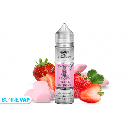 E liquide Bubble Gum Fraise Millésime 50ml