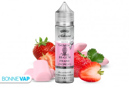 E liquide Bubble Gum Fraise Millésime 50ml