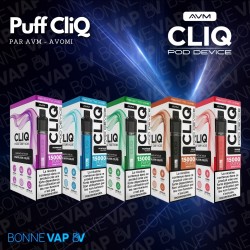 Puff Cliq AVM – Kits et Cartouches