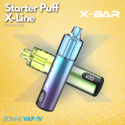 Starter Puff X-Line X-Bar – Puff + Pod 15K
