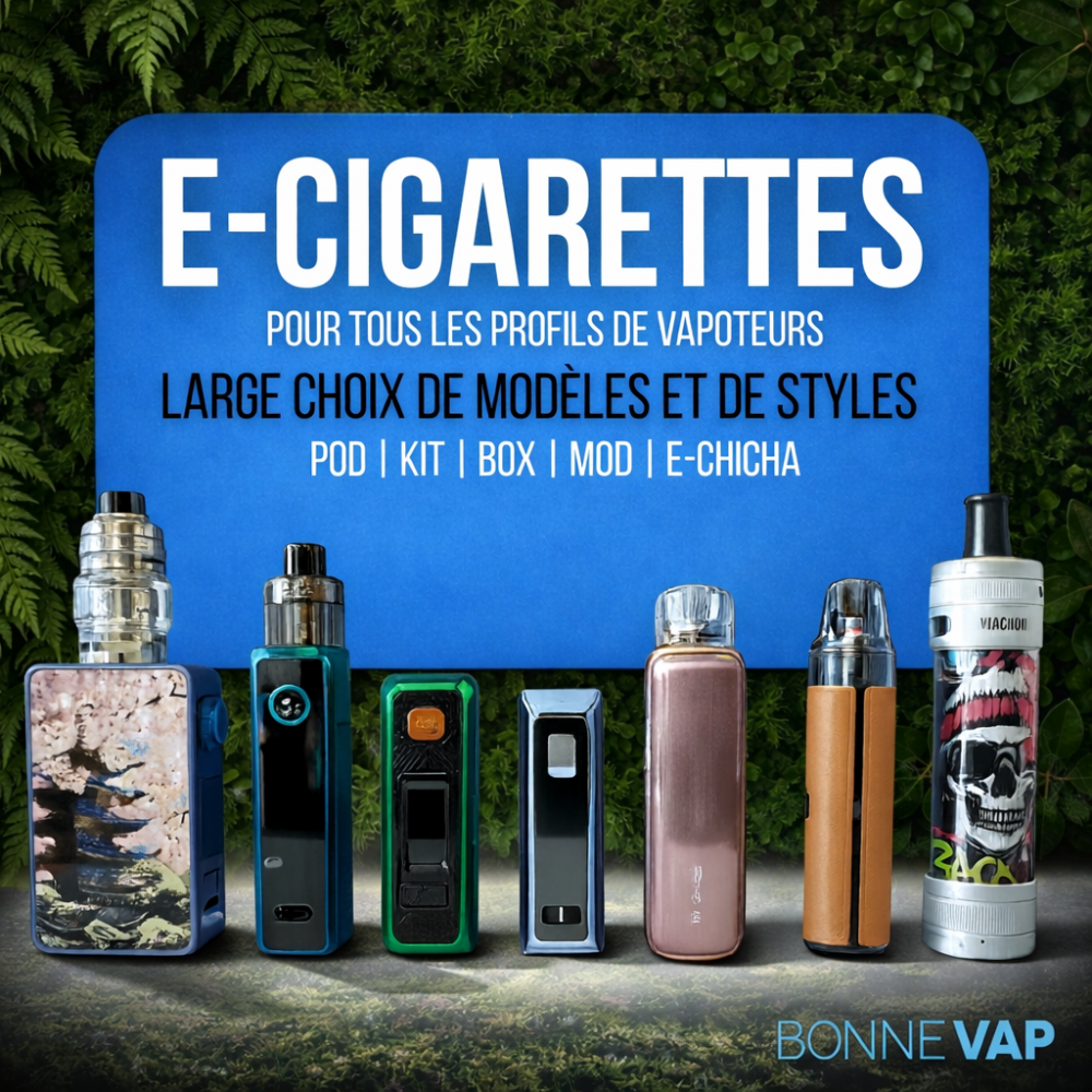 Cigarettes électroniques & E-chicha – Pods, kits et box | BONNE VAP