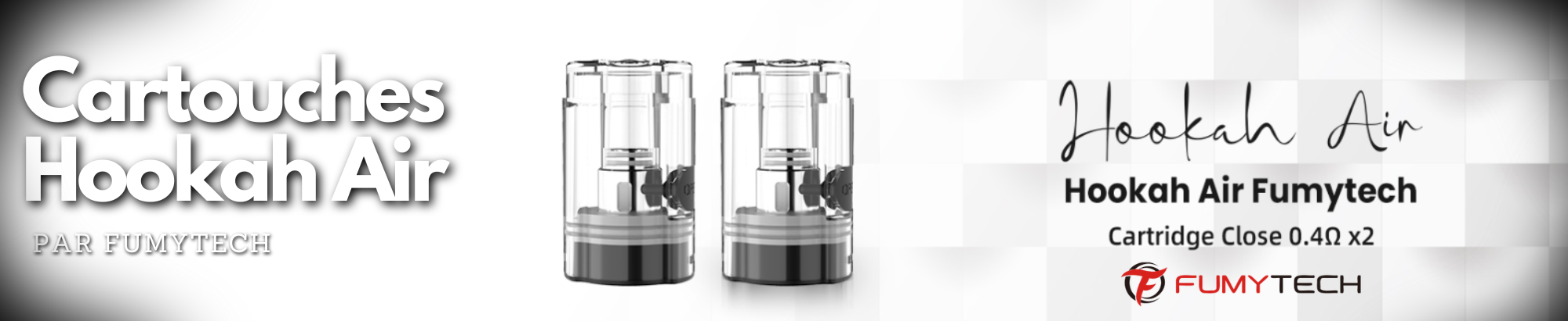 Cartouche Hookah Air de chez Fumytech