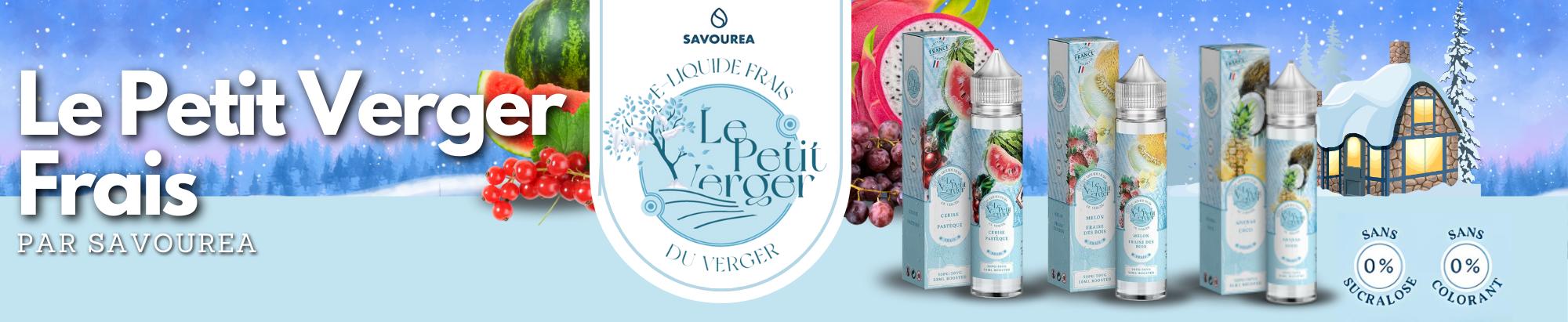 E-Liquide Le petit Verger Frais | 50ML