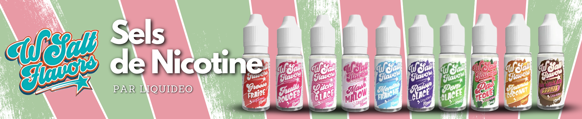 E-liquide Wsalt par LIQUIDEO