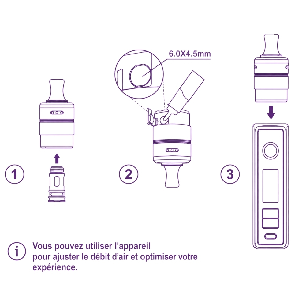 Changement de résistance et remplissage de la VOOPOO Drag S3