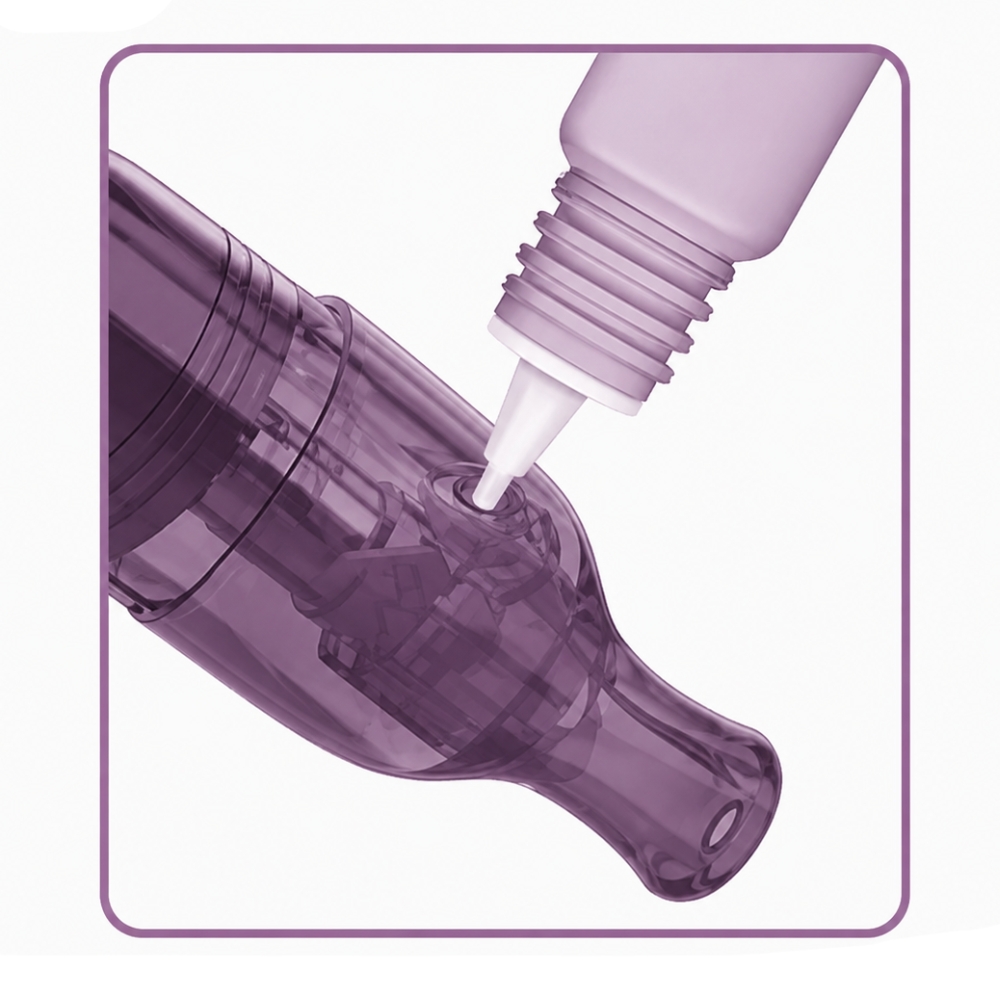 Remplissage de la cartouche Joyetech eRoll Nano