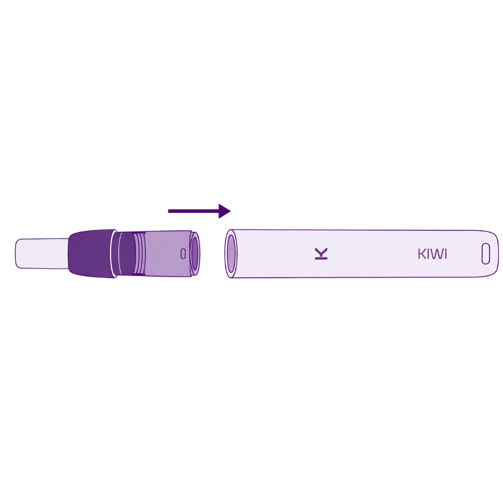 Insérer le Pod dans la Pen Kiwi 2