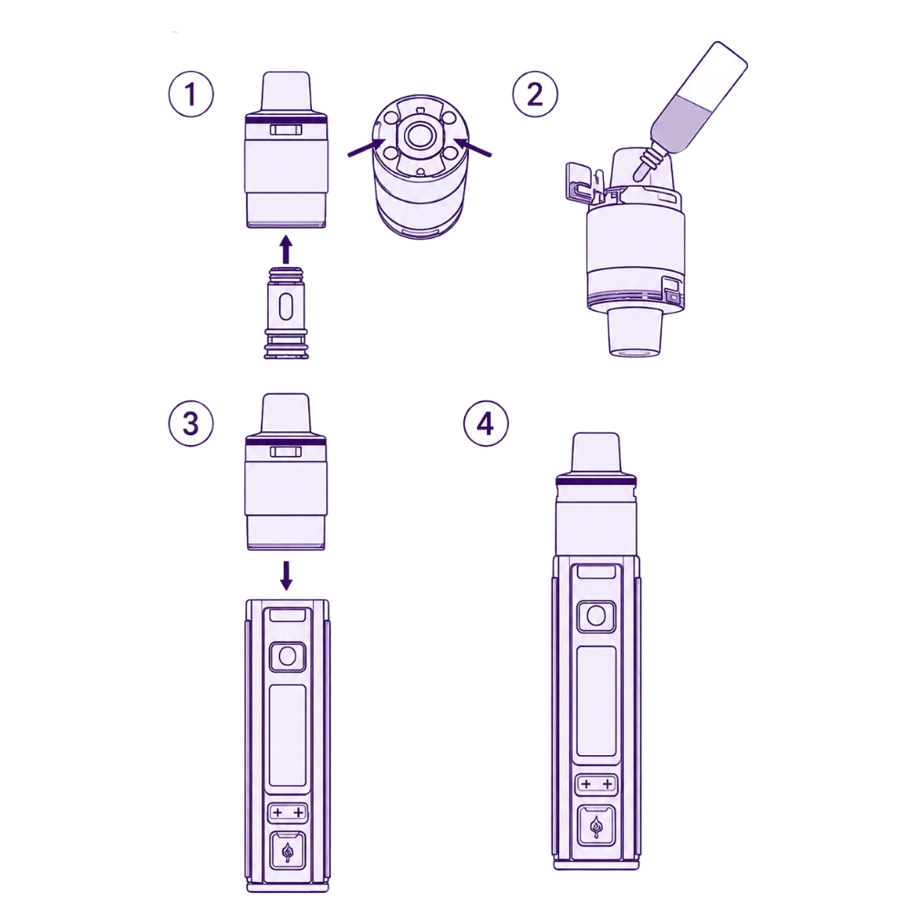 Première utilisation de la VOOPOO Argus Pro 2 en 4 étapes