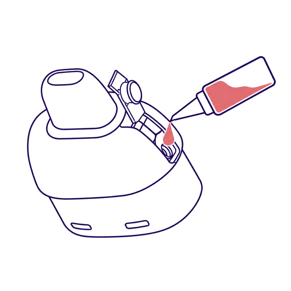 Remplissage de la cartouche OXVA V-Prime